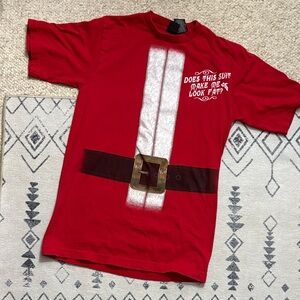 Red Santa Graphic T-Shirt